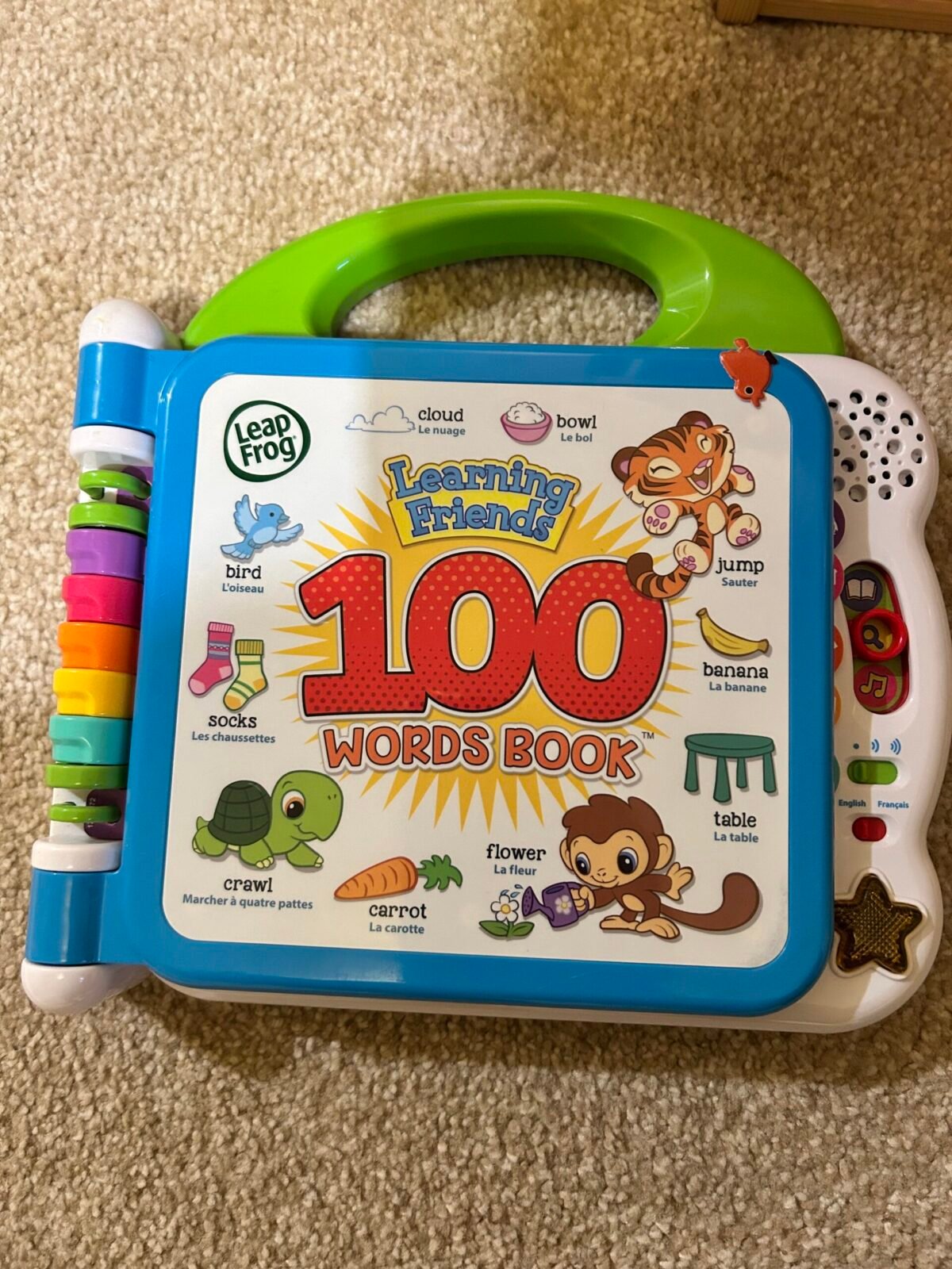 Learning Friends Pattern LeapFrog Learning Friends 100 Words Book – CuddleShare