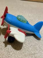 Colorful Plastic Toy Airplane – Fun Push and Play Kids Toy, Perfect for Toddlers