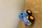 HUILE TOYS Agricultural Machinery Tractor – Purple & Orange Farm Vehicle for Kids - Image 4