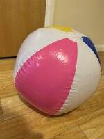 Bright & Colourful Inflatable Beach Ball for Kids – Glossy Panel Design